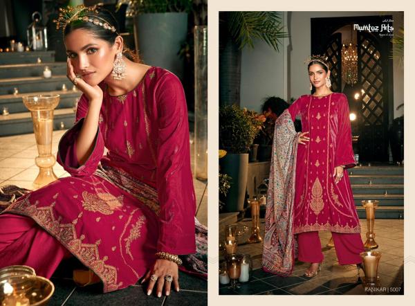 Mumtaz Kanikar Collection Embroidery Velvet Wear Salwar Suits